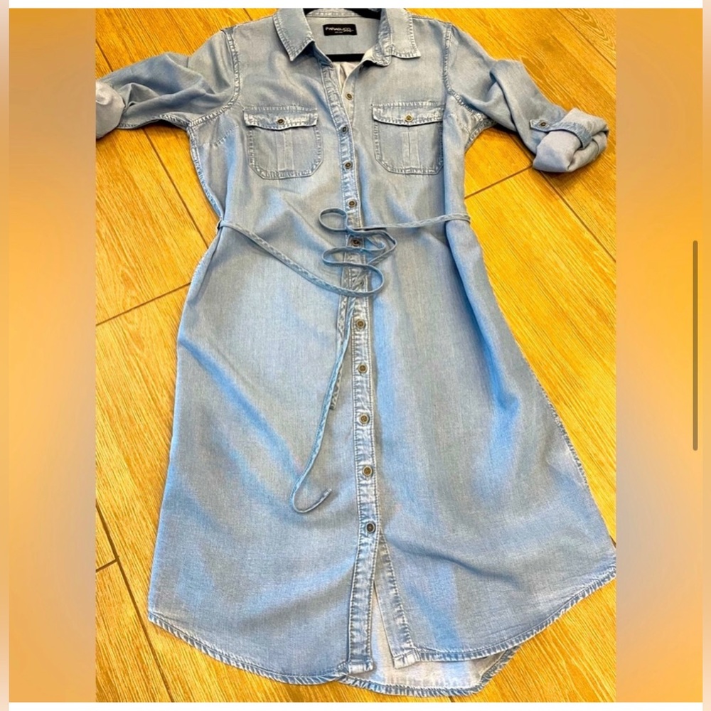 Parasuco Denim Jean Tencel Dress - size M